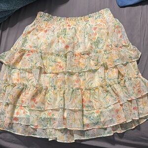 Lauren Conrad ruffle skirt